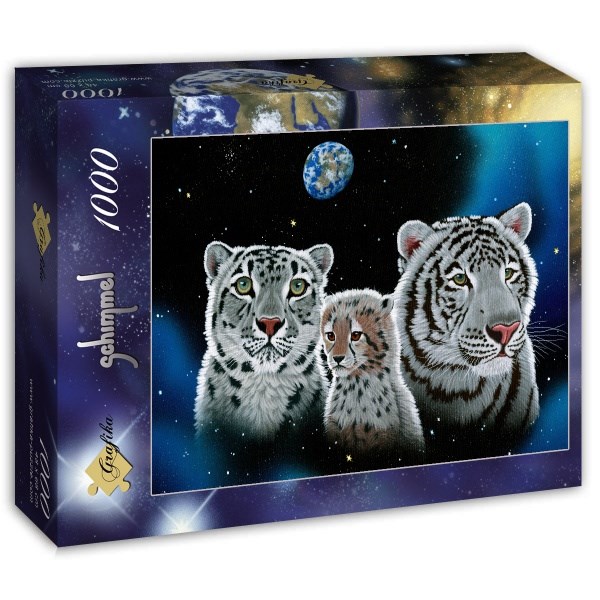 Grafika (T-00419) - Schim Schimmel, William Schimmel: "Gentle Family" - 1000 pezzi