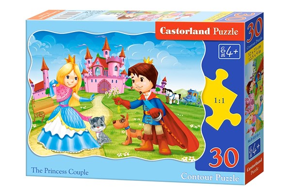 Castorland (B-03518) - "The Princess Couple" - 30 pezzi