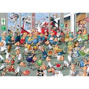 Piatnik (537240) - François Ruyer: "Accidents and Emergencies" - 1000 pezzi