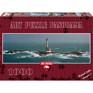 Art Puzzle (4341) - Philip Plisson: "Les Roches-Douvres Lighthouse" - 1000 pezzi