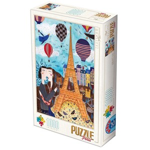 D-Toys (73730) - Kurti Andrea: "Paris" - 1000 pezzi