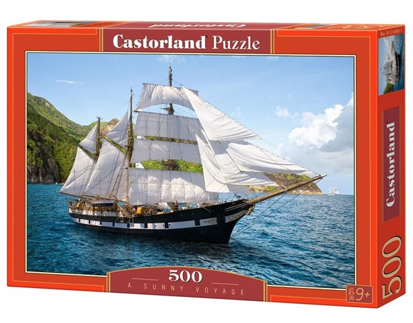 Castorland (B-51496) - "Sailboat Cruise" - 500 pezzi
