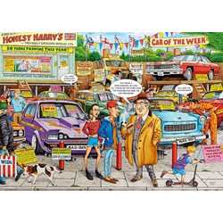 Ravensburger (19692) - Geoffrey Tristram: "#18 - Used Car Lot" - 1000 pezzi