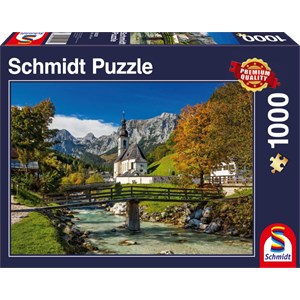Schmidt Spiele (58225) - "Ramsau" - 1000 pezzi