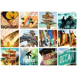 Ravensburger (19506) - "Surfer Collage" - 1000 pezzi