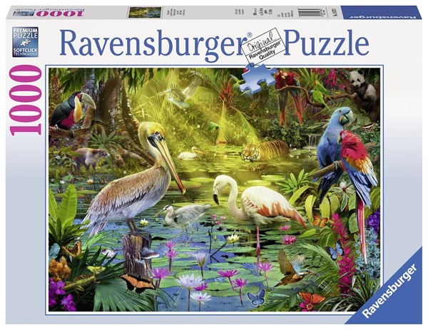 Ravensburger (19673) - "Bird Paradise" - 1000 pezzi