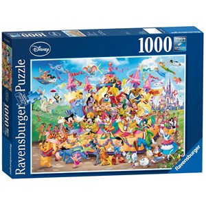 Ravensburger (19383) - "Disney Carnival" - 1000 pezzi