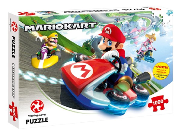Winning Moves Games (44815) - "Super Mario, Mario Kart" - 1000 pezzi
