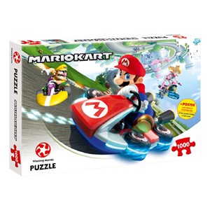 Winning Moves Games (44815) - "Super Mario, Mario Kart" - 1000 pezzi