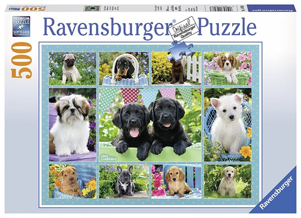 Ravensburger (14708) - "Pruning Dogs" - 500 pezzi