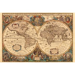 Ravensburger (17411) - "Antique World Map" - 5000 pezzi