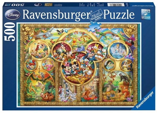 Ravensburger (14183) - "Disney Family" - 500 pezzi