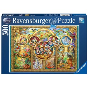 Ravensburger (14183) - "Disney Family" - 500 pezzi