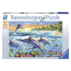 Ravensburger (14210) - "Dolphin Cove" - 500 pezzi