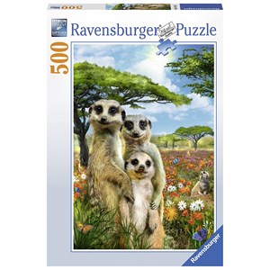 Ravensburger (14744) - "Suricates" - 500 pezzi