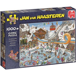 Jumbo (19065) - Jan van Haasteren: "Winter Games" - 1000 pezzi