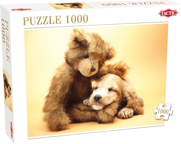 Tactic (40912) - "Puppy and A Teddy" - 1000 pezzi