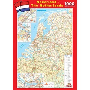 PuzzelMan (06108) - "The Netherlands" - 1000 pezzi