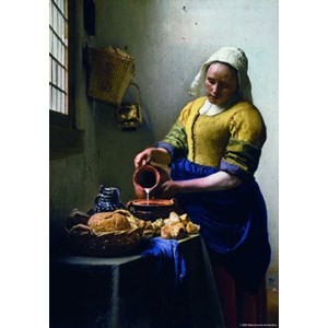 PuzzelMan (04012) - Johannes Vermeer: "The Milkmaid" - 210 pezzi