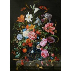PuzzelMan (760) - Jan Davidsz de Heem: "Vase with Flowers" - 1000 pezzi