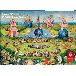 PuzzelMan (765) - Hieronymus Bosch: "The Garden of Delights" - 1000 pezzi