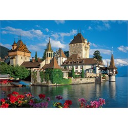 Trefl (26102) - "Oberhofen Castle, Switzerland" - 1500 pezzi