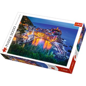 Trefl (27086) - "Vernazza at dusk" - 2000 pezzi