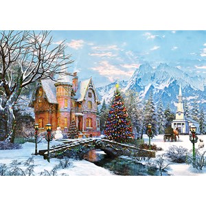 Trefl (10439) - Dominic Davison: "Winter landscape" - 1000 pezzi