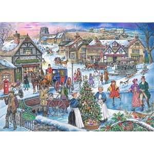 The House of Puzzles (3701) - "Victorian Green" - 1000 pezzi