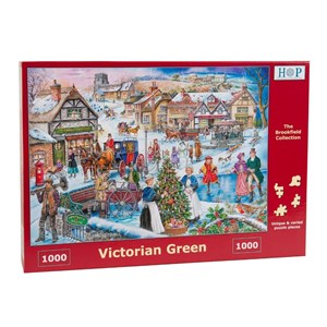 The House of Puzzles (3701) - "Victorian Green" - 1000 pezzi