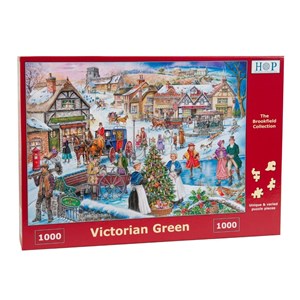 The House of Puzzles (3701) - "Victorian Green" - 1000 pezzi
