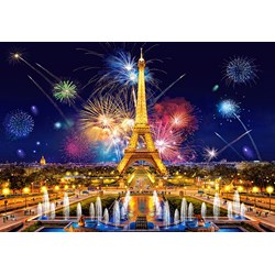Castorland (103997) - "Glamour of the Night, Paris" - 1000 pezzi