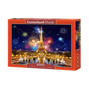 Castorland (103997) - "Glamour of the Night, Paris" - 1000 pezzi