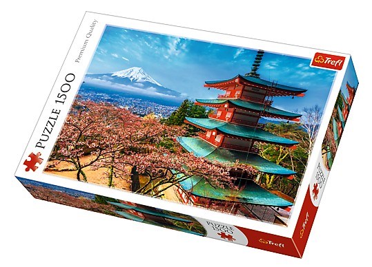 Trefl (26132) - "Mount Fuji" - 1500 pezzi
