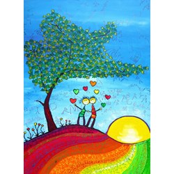 Grafika Kids (01715) - Anne Poire, Patrick Guallino: "Signes et Sillons de Bonheur" - 300 pezzi