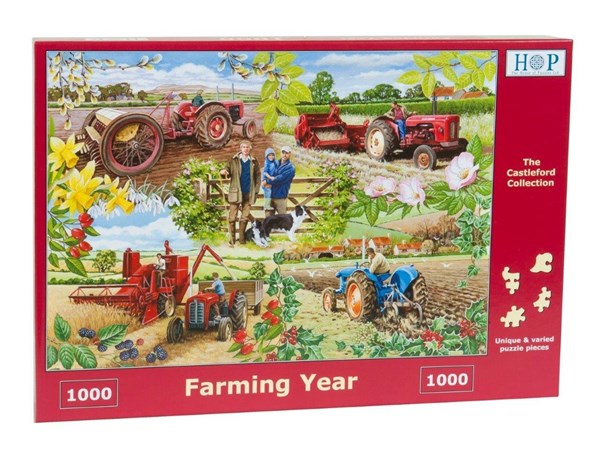 The House of Puzzles (4005) - "Farming Year" - 1000 pezzi