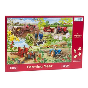 The House of Puzzles (4005) - "Farming Year" - 1000 pezzi