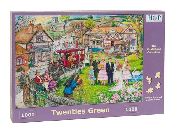 The House of Puzzles (4074) - "Twenties Green" - 1000 pezzi