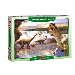 Castorland (B-26999) - "Dinosaurs, Diplodocus" - 260 pezzi