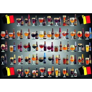 PuzzelMan (095) - "Belgian beers" - 1000 pezzi