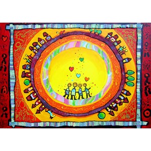 Grafika (00659) - Anne Poire, Patrick Guallino: "Portrait de Famille" - 1000 pezzi