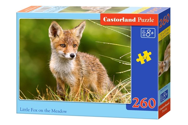 Castorland (B-27354) - "Little Fox on the Meadow" - 260 pezzi