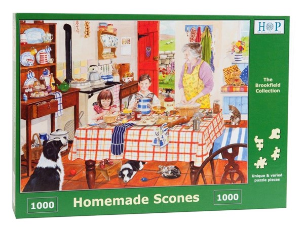 The House of Puzzles (3633) - "Homemade Scones" - 1000 pezzi