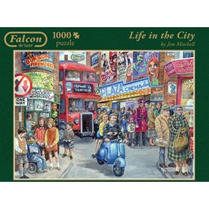 Jumbo (11090) - Jim Mitchell: "Life in the City" - 1000 pezzi