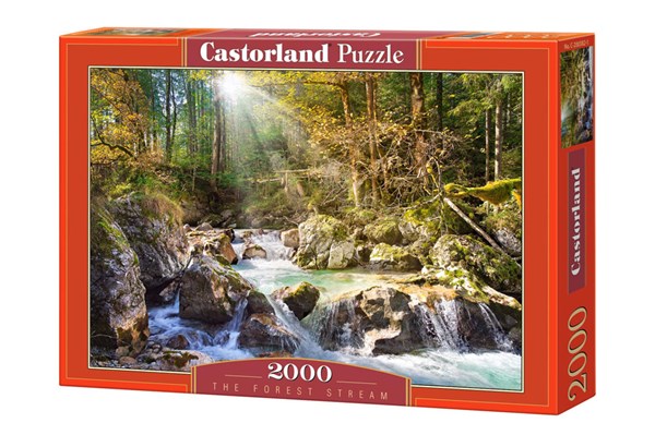 Castorland (C-200382) - "Stream in the Forest" - 2000 pezzi