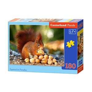 Castorland (B-018277) - "Squirrel in Paradise" - 180 pezzi