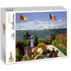 Grafika (00036) - Claude Monet: "Terrasse à Sainte-Adresse, 1867" - 1000 pezzi