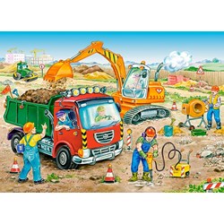 Castorland (B-13180) - "Construction Works" - 120 pezzi