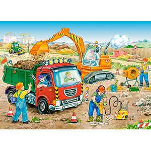 Castorland (B-13180) - "Construction Works" - 120 pezzi