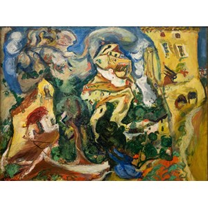 Grafika (00451) - Chaim Soutine: "Le Village, 1923" - 2000 pezzi
